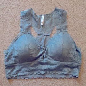 NWOT Blue Lace Soft Cup Bralette - 1X